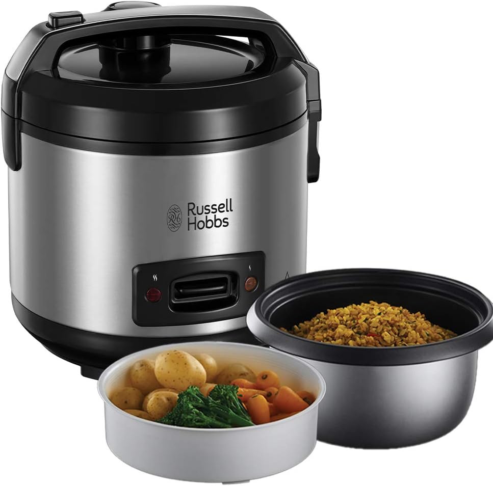 Russell Hobbs Cuiseur de Riz [2en1 - Simple & Rapide] Classic (1,…