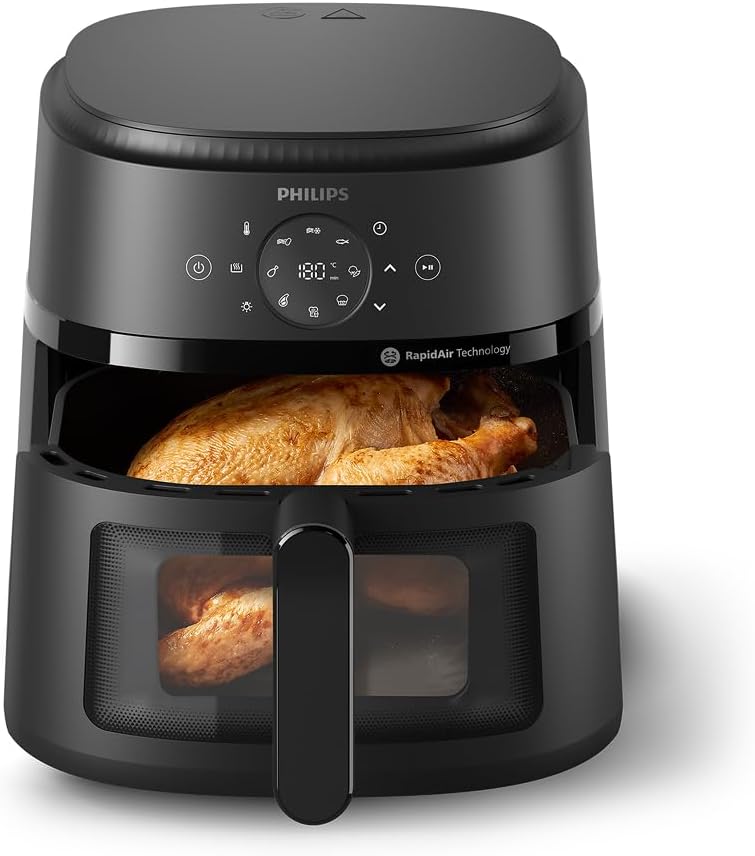 Philips Airfryer 2000 - Air Fryer 6.2L, 13 modes, écran tactile, Noir…