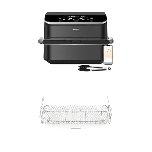 COSORI Air Fryer 10L Twinfry, Dual Zone Avec Séparateur Amovible, Cap…
