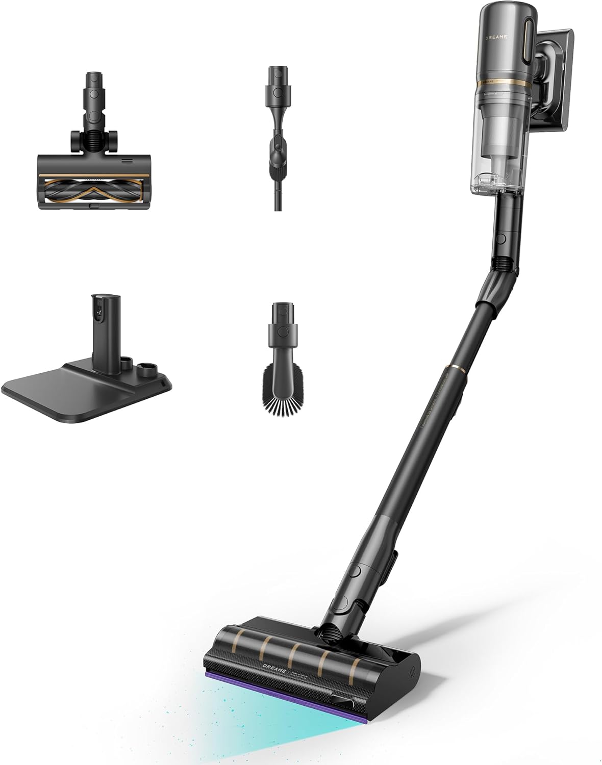 dreame V20 Pro-A Aspirateur Balai sans Fil, 24 000PA, Nettoyage des B…