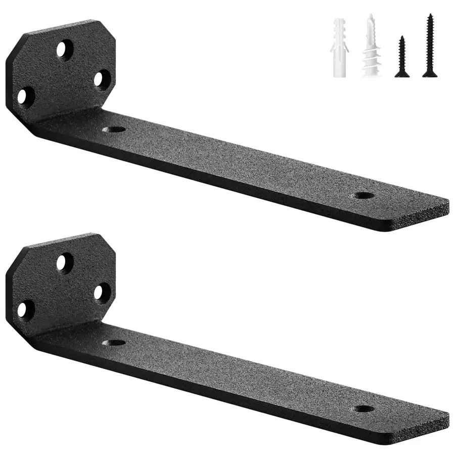 scicent Lot de 2 Équerre Étagère Murale Métal Renforcée